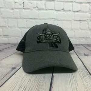 Trucker Hat Mesh Civic ROADEO Edmonton Logo Embroidery Baseball Cap Rodeo